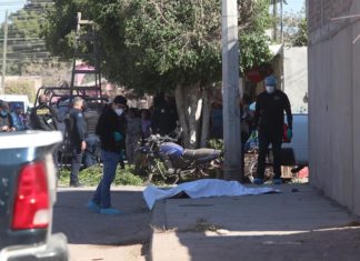 SICARIOS EJECUTAN BRUTALMENTE A UNA PERSONA EN LA MACHI LÓPEZ