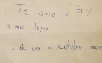 “ME VAN A INTUBAR AMOR TE AMO A TI Y A MIS HIJAS”