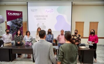 CELEBRA EDUARDO SU GRAN CEREMONIA DE ADOPCIÓN EN CAJEME