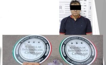Detienen a trailero por transportar sustancias ilícitas