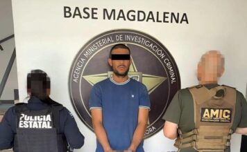 En Magdalena de Kino capturan a “El Chango” con narcótico y vehículo robado