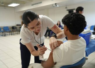 APLICA LA SECRETARÍA DE SALUD PROGRAMA DE VACUNACIÓN A ESTUDIANTES DE LA UNISON
